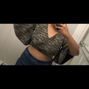Elegant crop top